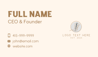 Tailoring Needle Thread Business Card Design