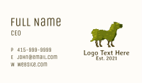 Horse Topiary Plant Business Card Image Preview