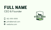 Grass Lawn Landscaping Business Card Image Preview