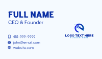 Generic Enterprise Letter E Business Card Design
