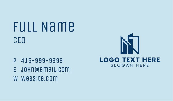 City Letter N  Business Card Design Image Preview