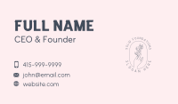 Flower Holistic Wellness Business Card Image Preview