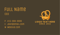 Pretzel Cookie Delivery Business Card Image Preview
