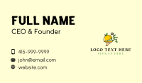 Healthy Citrus Restaurant  Business Card Preview