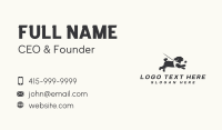 Dog Play Puppy Business Card Design