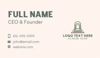Brick Flooring Arch Business Card Image Preview