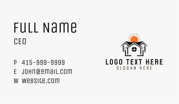 Home Residence Property Business Card Design Image Preview