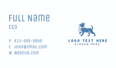 Puppy Dog Pet Business Card Image Preview