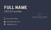 Business Professional Wordmark  Business Card Design