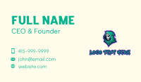 Hooded Skull Graffiti Business Card Image Preview