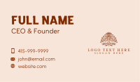 Tree Book Publishing Business Card Image Preview