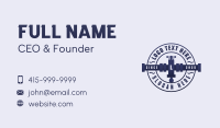 Pipes Plumber Repairman  Business Card Preview