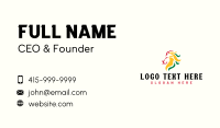 Jamaica Lion Business Card Design