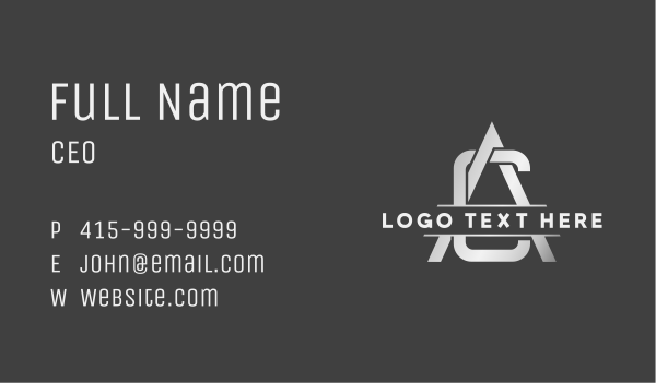 Generic Corporate  Company Business Card Design Image Preview