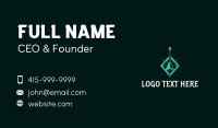 Electric Guitar Rockstar Business Card Preview