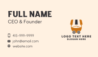 Rice Bowl Food Cart Business Card Design