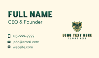 Athletic Tennis Team Business Card Preview