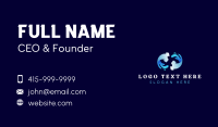 Clothing Laundry Apparel Business Card Design