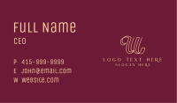 Swirl Accessory Boutique  Business Card Image Preview