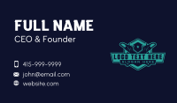 Tree Carpenter Chainsaw Business Card Preview