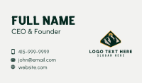 Eco Mountain Tourism Business Card Preview