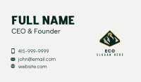 Eco Mountain Tourism Business Card Image Preview