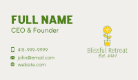 Lemon Juice Plant  Business Card Image Preview