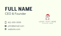 Santa Claus Decoration Business Card Image Preview