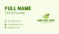 Backyard Lawn Gardener Business Card Preview