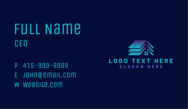  Roof Home Repair Business Card Design Image Preview