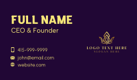 Elegant Royal Crown Business Card Image Preview