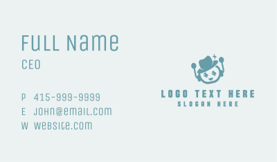 Robot Hat Technology Business Card Image Preview