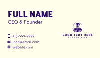 CNC Drill Fabrication Business Card Design