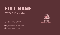 Sparkling Lotus Spa Hands Business Card Image Preview