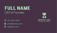 Paintbrush Home Improvement Business Card Image Preview
