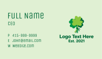 Green Shamrock Bundle  Business Card Image Preview