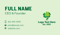 Green Shamrock Bundle  Business Card Image Preview