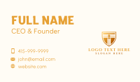 Security Agency Letter T Business Card Preview