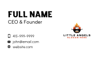 Grill Chicken Barbeque Business Card Image Preview