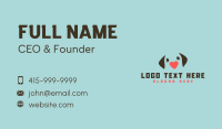 Heart Dog Trainer Business Card Image Preview