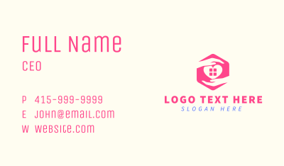 Home Love Support Business Card Image Preview