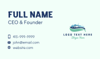 Organic Car Wash Business Card Image Preview