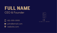 Wellness Floral Decorator Business Card Image Preview