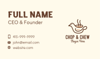 Bird Brewed Coffee Business Card Image Preview