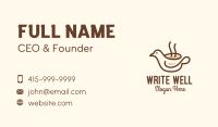 Bird Brewed Coffee Business Card Image Preview