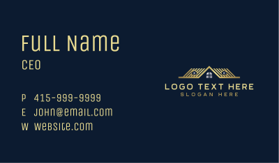 Luxury Premium Real Estate Business Card Image Preview