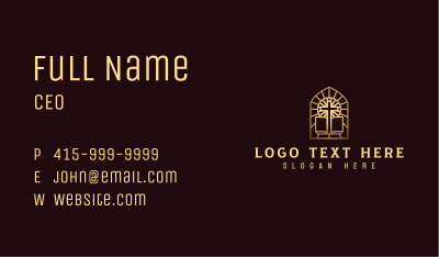 Sacred Cross Fellowship Business Card Image Preview