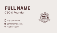 Brown House Roofing Business Card Image Preview