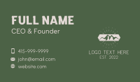 Mountain Range Travel  Business Card Design