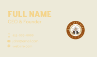 Justice Wreath Judge Business Card Design